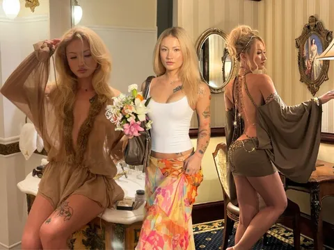 Cô “vợ” lai Việt - Đức của diễn viên Quốc Khánh tóc vàng hoe như Tây, body tuổi 28 hoàn hảo đến từng centimet