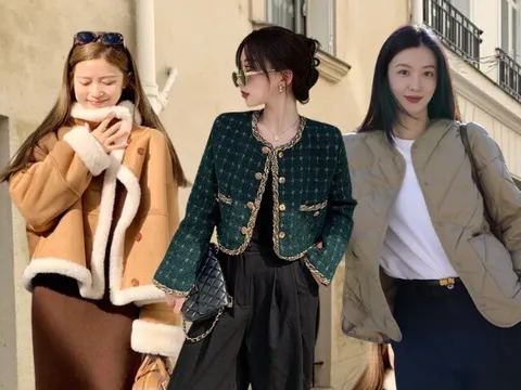 Chị em cao dưới 1m60 đừng mặc áo khoác dài, thay bằng 4 kiểu áo dáng ngắn này hóa thành 1m70 lại sành điệu