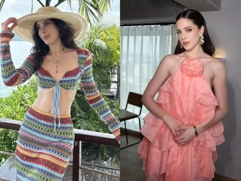 Sắc vóc quyến rũ của nhà thiết kế đăng quang Hoa hậu Hoàn vũ 2025