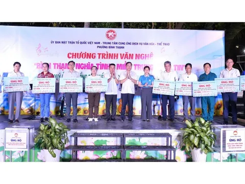 TPHCM: Đêm nhạc “Bình Thạnh nghĩa tình” quyên góp hơn 600 triệu đồng ủng hộ miền Trung