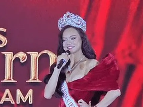 Hoa hậu Việt hứa mang sự kiên cường của đồng bào miền Trung thi quốc tế là ai?