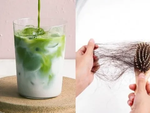 Uống matcha nhiều dễ gây rụng tóc?