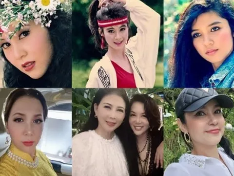 Nhan sắc ngày ấy - bây giờ của bộ 3 Diễm Hương, Việt Trinh, Mộng Vân