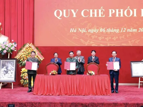 Bộ Quốc phòng, Bộ Công an và Bộ Ngoại giao ký Quy chế phối hợp