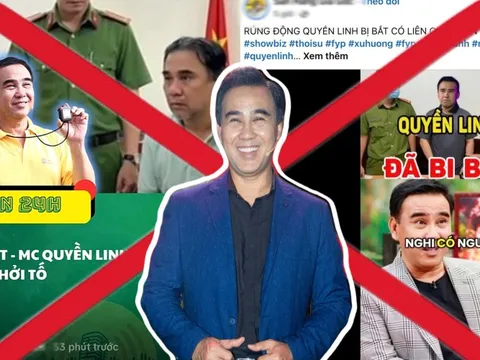 Thực hư chuyện MC Quyền Linh bị bắt