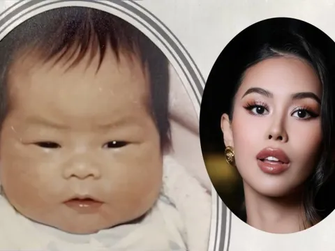 Ấu thơ ngộ nghĩnh của 'công chúa hàng hiệu' Tiên Nguyễn