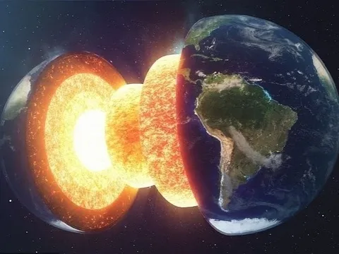 'Dị vật' đang âm thầm chảy bên trong lõi Trái Đất