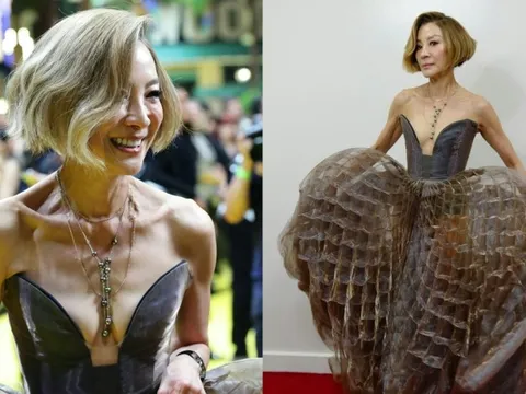 Váy 'dạ dày bò' của Dương Tử Quỳnh