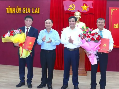 Gia Lai, Quảng Ngãi có tân Chủ nhiệm Ủy ban Kiểm tra Tỉnh ủy
