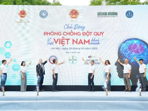 Long Châu đồng hành cùng Bộ Y tế phòng ngừa và quản lý đột quỵ tại Việt Nam