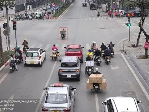 Camera AI phát hiện hơn 100 vi phạm giao thông ngày đầu năm 2026