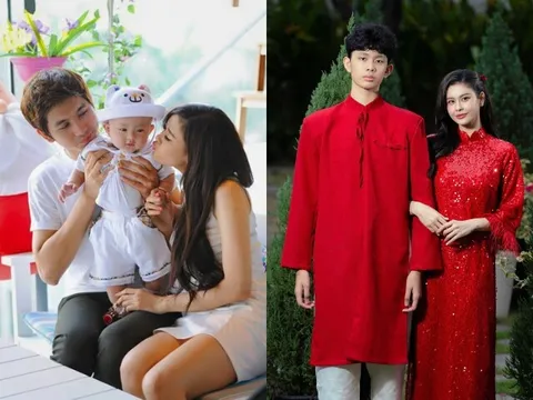 Ly hôn làm mẹ đơn thân, Trương Quỳnh Anh hạnh phúc “khoe” năm đầu tiên ở cạnh con, quý tử dậy thì “chiều cao khủng” 1m85