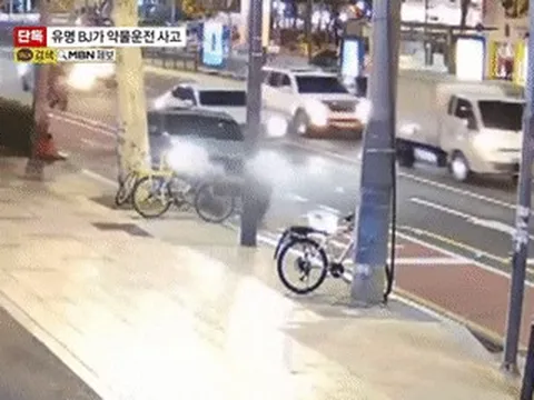 Nữ diễn viên hài bị bắt sau vụ đâm xe vào cột điện