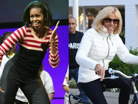 Bí quyết giữ dáng của các đệ nhất phu nhân nổi tiếng thế giới