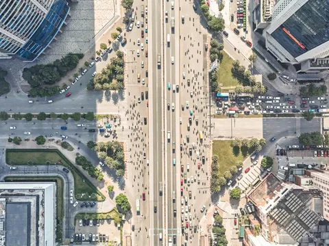 Hiện trạng khu vực dự kiến xây hầm chui 6 làn xe ở phía Tây Hà Nội