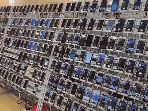 Quy mô khủng khiếp của “trang trại điện thoại” dưới tay "ông trùm" Chen Zhi