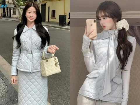 Mốt áo phao phong cách "tiểu thư tài phiệt"