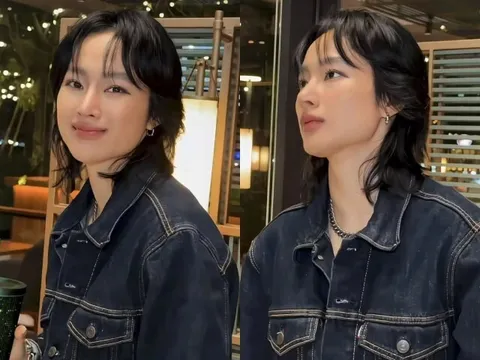 Angela Phương Trinh cắt "tóc chó sói"