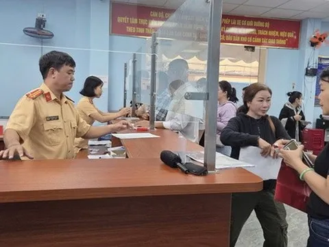 CSGT TPHCM thông tin chính thức về lệ phí đăng ký, cấp biển số xe