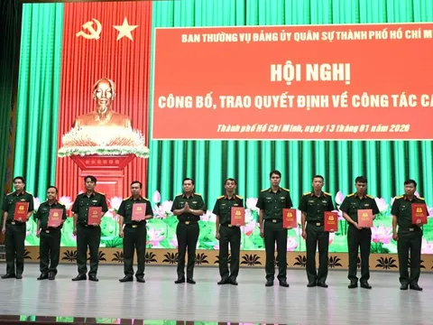 TPHCM đưa 151 sĩ quan quân đội về tham gia Ban Chỉ huy quân sự các xã, phường, đặc khu