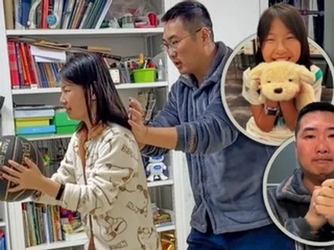 Bé gái mồ côi viết bài văn cảm ơn dì chú đã nuôi mình gây xúc động