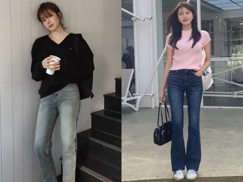Hội mặc đẹp thi nhau "lăng xê" 3 kiểu quần jeans này vì che khuyết điểm khéo, mặc lên tôn dáng thấy rõ