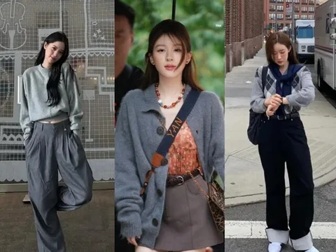 Kiểu áo "tinh hoa hội tụ" thay thế áo len, chị em 30+ hay U60 đều diện được, mặc theo cách này càng thêm tinh tế