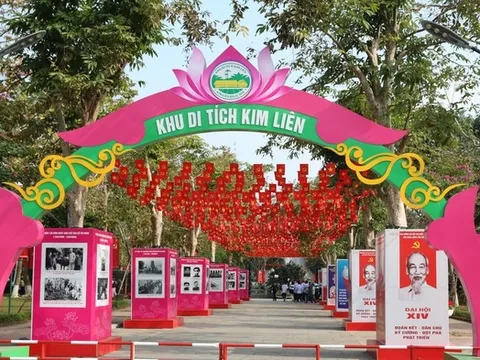 Nghệ An rực sắc cờ hoa, phấn khởi chào mừng Đại hội XIV của Đảng