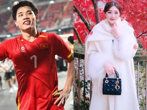 Sắc vóc bạn gái tin đồn của tiền đạo Nguyễn Đình Bắc