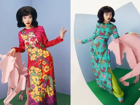 NTK Thủy Nguyễn và hành trình làm mới áo dài tết bằng ngôn ngữ nghệ thuật