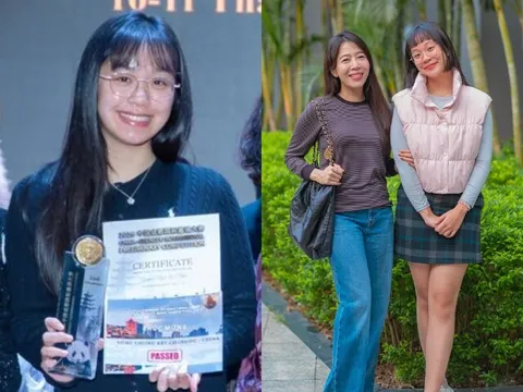 Con gái MC nổi tiếng VTV Diệp Chi 14 tuổi gây choáng với thành tích cúp vàng Châu Á, nhìn loạt giấy khen mới nể