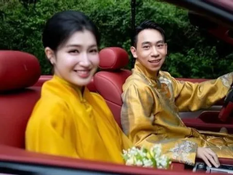 Á hậu Phương Nhi xinh đẹp, hạnh phúc ngập tràn trong đám cưới với doanh nhân Minh Hoàng