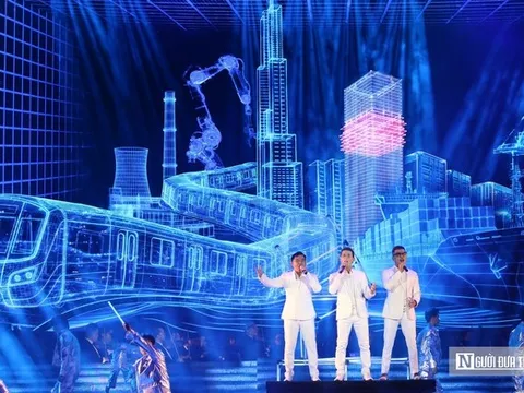 90 phút nghệ thuật đặc biệt tại Tp.HCM thắp lên niềm tin và khát vọng phát triển đất nước