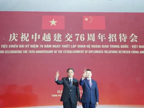 Lễ kỷ niệm 76 năm ngày thiết lập quan hệ ngoại giao Việt Nam - Trung Quốc tại TP HCM