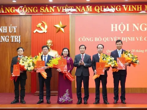 Điều động, bổ nhiệm hàng loạt cán bộ chủ chốt tại Quảng Trị