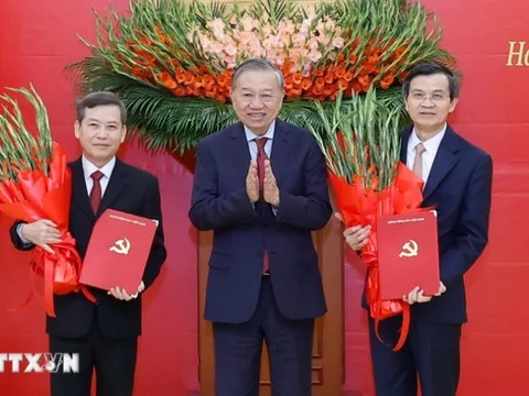 Bổ nhiệm Trưởng Ban Nội chính Trung ương và Giám đốc Học viện Chính trị quốc gia Hồ Chí Minh