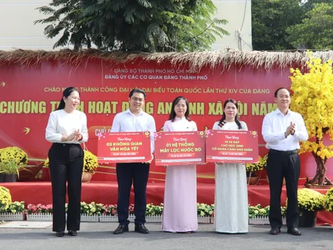 TPHCM: "Xuân sẻ chia" đến với xã đảo Thạnh An
