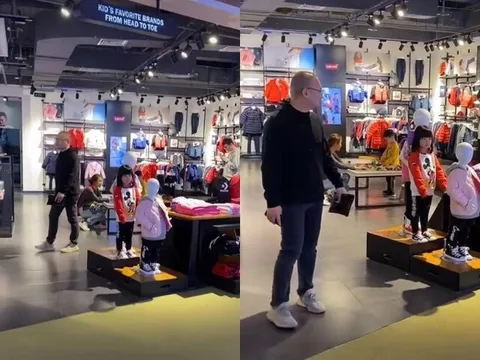 Gần Tết đưa con gái đi trung tâm thương mại mua quần áo mới, ông bố làm lạc đứa trẻ và cái kết điêu đứng