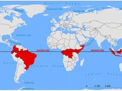 Điều gì xảy ra khi bạn đứng ngay vị trí xích đạo?