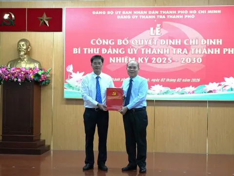 Đảng ủy Thanh tra TPHCM có tân Bí thư