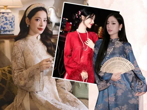 Chị em chọn áo dài Tết màu gì để "hút lộc" cả năm lại tôn cả da lẫn dáng? Người khôn ngoan sẽ chọn mẫu này
