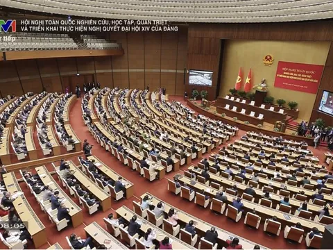 Tổng Bí thư dự Hội nghị toàn quốc học tập, quán triệt và triển khai Nghị quyết Đại hội XIV của Đảng