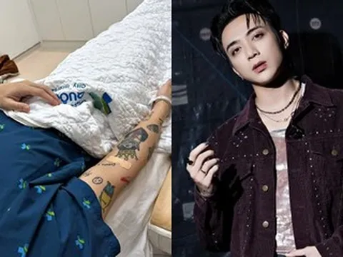 Ca sĩ Soobin Hoàng Sơn nhập viện
