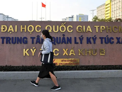 Sinh viên đón Tết tại ký túc xá ĐHQG TP.HCM được tặng 1,3 triệu đồng