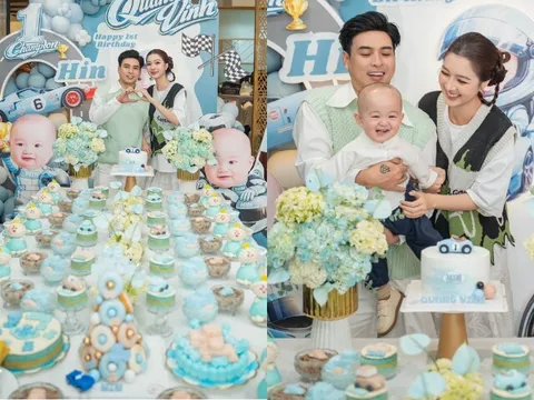 Có quý tử với hotgirl kém 17 tuổi, Hồ Quang Hiếu làm tiệc thôi nôi hoành tráng trong penthouse 23 tỷ