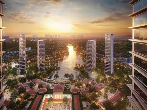 "Bậc thầy" kiến trúc toàn cầu SOM quy hoạch và thiết kế cụm cao tầng Vista Nam An Khánh