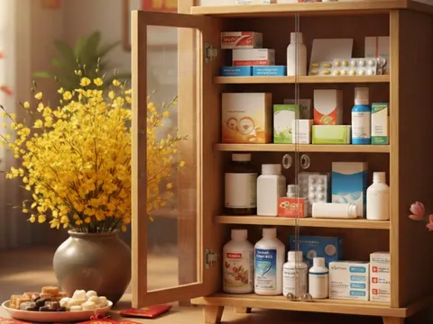 “Checklist” tủ thuốc gia đình ngày Tết để đón Xuân an vui