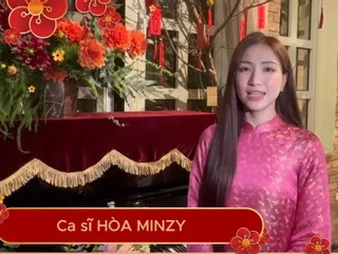 Hòa Minzy, Tùng Dương và dàn hoa hậu gửi lời chúc Tết 'ai cũng muốn nghe'