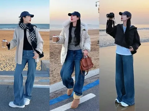 Chưa kịp giảm cân trước Tết nhưng trông vẫn gầy nhờ công thức phối đồ giúp chị em như "nhẹ đi" hẳn 4-5kg