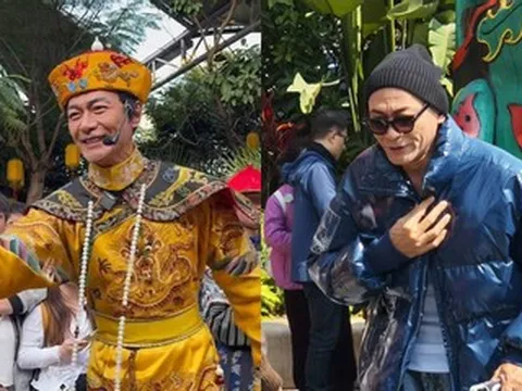 'Đường Tăng' Giang Hoa gầy gò, biểu diễn kiếm tiền ở trung tâm thương mại